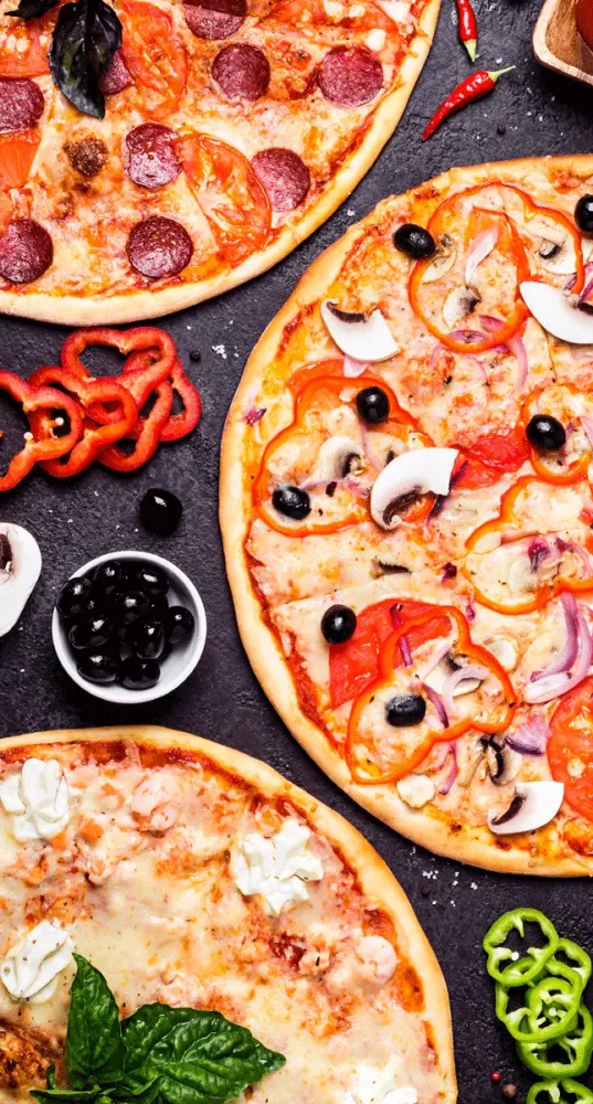 pizzas